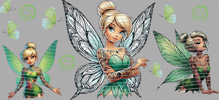 16oz Disney style-D-588